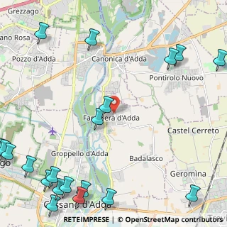 Mappa Via Pontirolo, 24045 Fara Gera d'Adda BG, Italia (3.559)