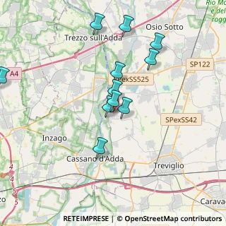 Mappa Via Pontirolo, 24045 Fara Gera d'Adda BG, Italia (3.50182)