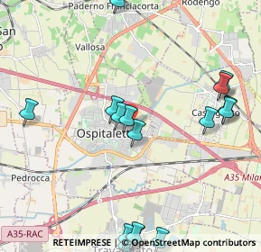 Mappa Traversa II Via IV Novembre, 25035 Ospitaletto BS, Italia (2.54563)