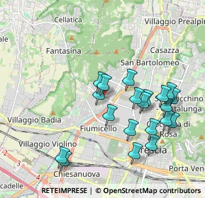 Mappa Via Crotte, 25127 Brescia BS, Italia (1.903)