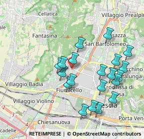 Mappa Via Crotte, 25127 Brescia BS, Italia (1.8995)