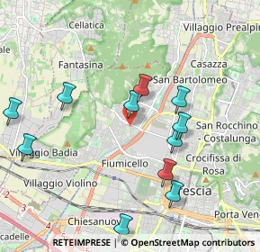 Mappa Via Crotte, 25127 Brescia BS, Italia (2.06091)