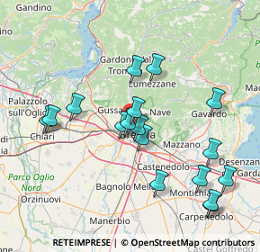 Mappa Via Crotte, 25127 Brescia BS, Italia (15.30824)