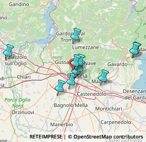 Mappa Via Crotte, 25127 Brescia BS, Italia (12.13182)