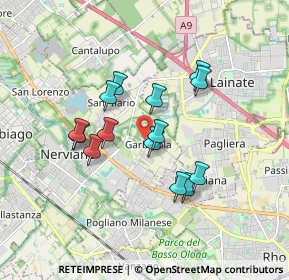 Mappa Via San Francesco, 20014 Nerviano MI, Italia (1.44929)