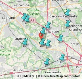 Mappa Via San Francesco, 20014 Nerviano MI, Italia (3.52308)