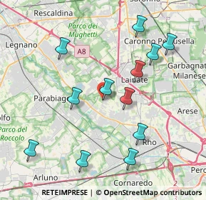 Mappa Via San Francesco, 20014 Nerviano MI, Italia (4.15)