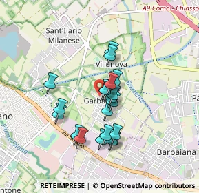 Mappa Via San Francesco, 20014 Nerviano MI, Italia (0.6835)