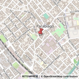 Mappa Via Sant'Antonio, 45, 20015 Parabiago, Milano (Lombardia)