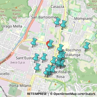 Mappa Via Fabio Filzi, 25128 Brescia BS, Italia (0.9405)
