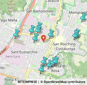Mappa Via Fabio Filzi, 25128 Brescia BS, Italia (1.02429)