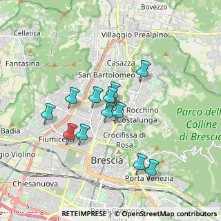 Mappa Via Fabio Filzi, 25128 Brescia BS, Italia (1.49083)