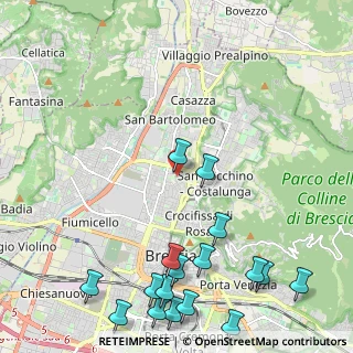 Mappa Via Fabio Filzi, 25128 Brescia BS, Italia (3.01294)