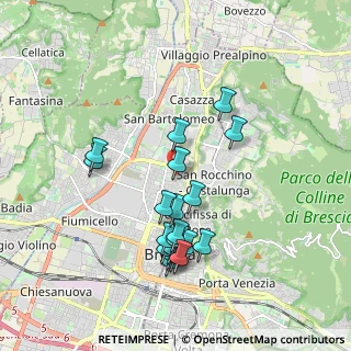 Mappa Via Fabio Filzi, 25128 Brescia BS, Italia (1.8025)