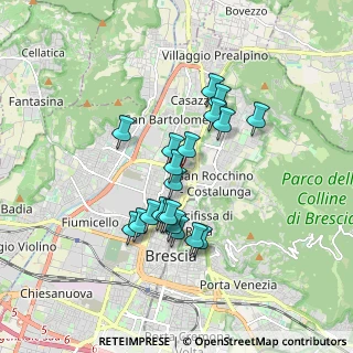 Mappa Via Fabio Filzi, 25128 Brescia BS, Italia (1.422)