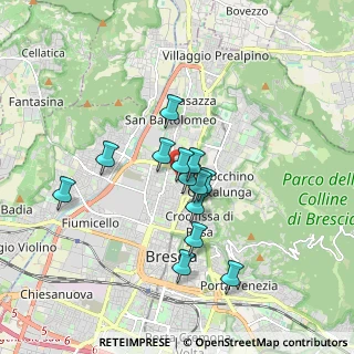 Mappa Via Fabio Filzi, 25128 Brescia BS, Italia (1.37077)