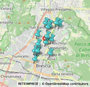 Mappa Via Fabio Filzi, 25128 Brescia BS, Italia (1.12467)