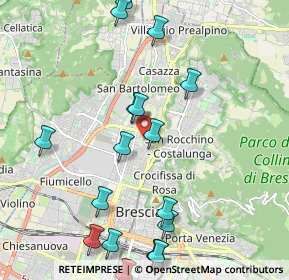 Mappa Via Fabio Filzi, 25128 Brescia BS, Italia (2.48056)
