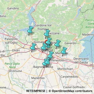 Mappa Via Fabio Filzi, 25128 Brescia BS, Italia (9.23455)