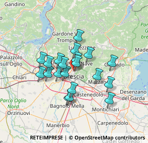 Mappa Via Fabio Filzi, 25128 Brescia BS, Italia (10.4795)