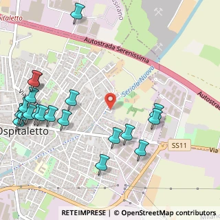 Mappa Via G. Verdi, 25035 Ospitaletto BS, Italia (0.6805)