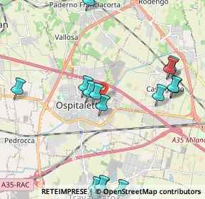 Mappa Via G. Verdi, 25035 Ospitaletto BS, Italia (2.53688)