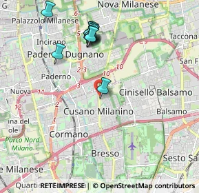Mappa Via Adamello, 20095 Cusano Milanino MI, Italia (2)