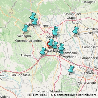 Mappa Via Monte Novegno, 36100 Vicenza VI, Italia (11.66846)