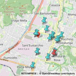 Mappa Via Giovanni Randaccio, 25128 Brescia BS, Italia (0.96706)
