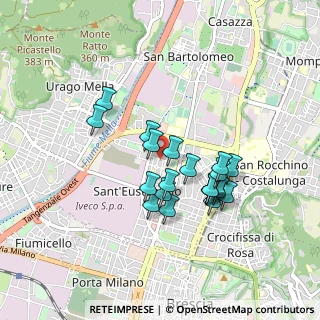 Mappa Via Giovanni Randaccio, 25128 Brescia BS, Italia (0.7335)
