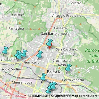 Mappa Via Colonnello Alessandro Bettoni, 25128 Brescia BS, Italia (2.81818)