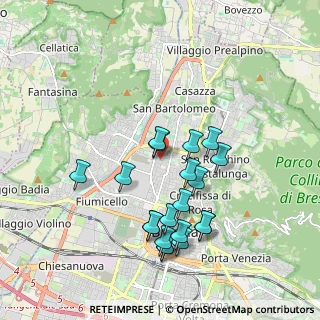 Mappa Via Giovanni Randaccio, 25128 Brescia BS, Italia (1.818)