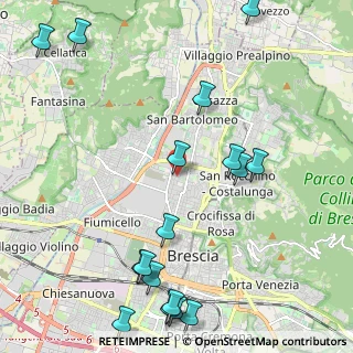 Mappa Via Colonnello Alessandro Bettoni, 25128 Brescia BS, Italia (2.81294)