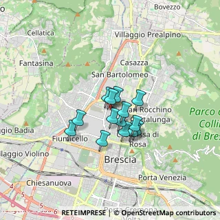 Mappa Via Giovanni Randaccio, 25128 Brescia BS, Italia (1.05714)