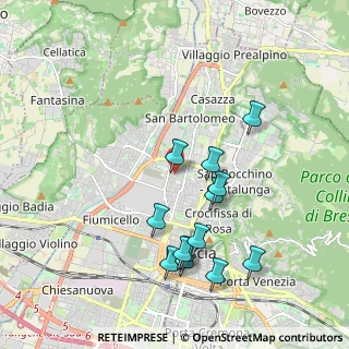 Mappa Via Colonnello Alessandro Bettoni, 25128 Brescia BS, Italia (1.94462)