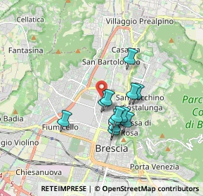 Mappa Via Giovanni Randaccio, 25128 Brescia BS, Italia (1.30917)