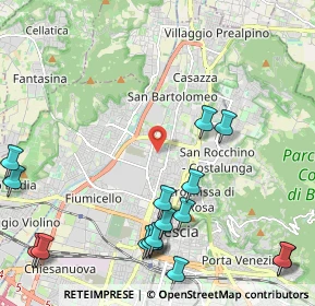 Mappa Via Giovanni Randaccio, 25128 Brescia BS, Italia (2.82471)