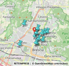 Mappa Via Giovanni Randaccio, 25128 Brescia BS, Italia (1.11615)