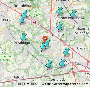 Mappa Via Gorizia, 20014 Nerviano MI, Italia (4.14545)