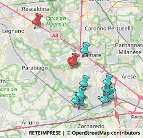 Mappa Via Gorizia, 20014 Nerviano MI, Italia (3.83909)