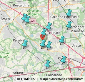 Mappa Via Gorizia, 20014 Nerviano MI, Italia (3.50154)