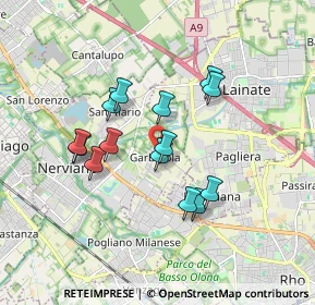 Mappa Via Gorizia, 20014 Nerviano MI, Italia (1.47143)