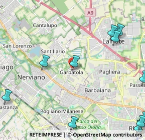 Mappa Via Gorizia, 20014 Nerviano MI, Italia (3.29462)