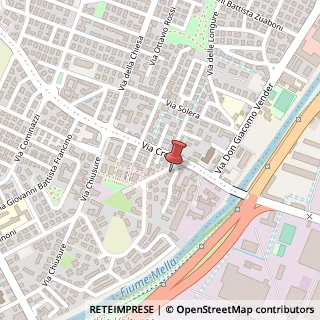 Mappa Via degli Incisori, 1, 25127 Brescia, Brescia (Lombardia)