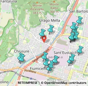 Mappa Via degli Armaiuoli, 25127 Brescia BS, Italia (1.184)