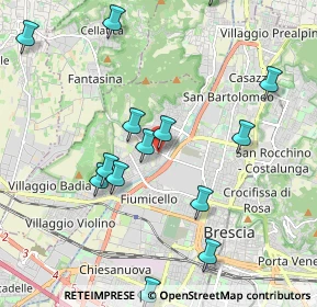 Mappa Via degli Armaiuoli, 25127 Brescia BS, Italia (2.21643)