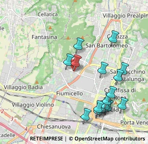 Mappa Via degli Armaiuoli, 25127 Brescia BS, Italia (2.14438)