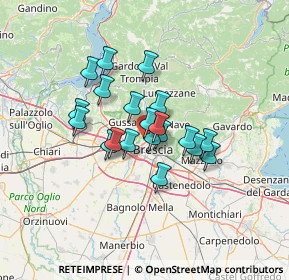 Mappa Via degli Armaiuoli, 25127 Brescia BS, Italia (9.4945)