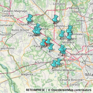 Mappa Via Alberto da Giussano, 20014 Nerviano MI, Italia (6.72526)