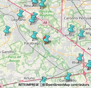 Mappa Via Alberto da Giussano, 20014 Nerviano MI, Italia (6.2565)